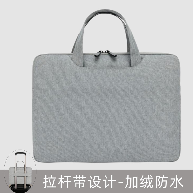 La bolsa para computadora portátil es adecuada para Apple, Huawei, Xiaomi, portátil, maletín de tela Oxford de gran capacidad y resistente al desgaste