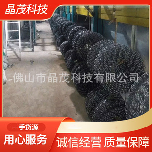 Industrial automatic electrophoresis line electrophoresis paint equipment high temperature automatic spring steel wire vertical hanging electrophoresis line