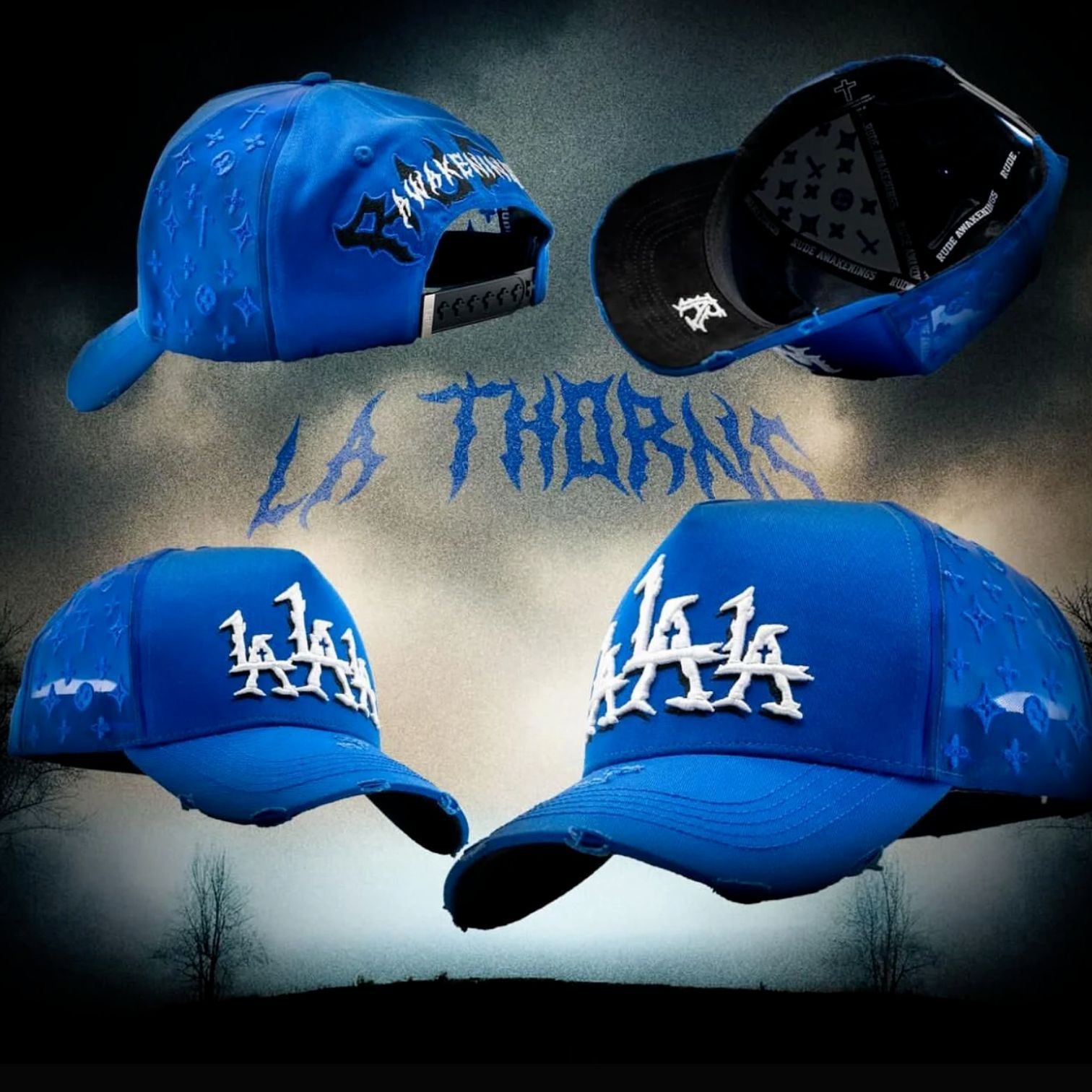 Aliexpress spot Dandy letras bordadas ajustables gorra de boca de pato borde curvo con taladro gorra de béisbol