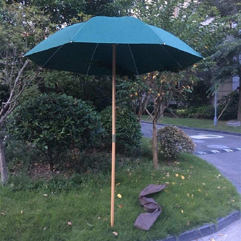 Wholesale outdoor wooden mid-pillar sunshade patio umbrella 600D Oxford cloth coated PVC sun umbrella can be equipped with another base Wholesale outdoor wooden mid-pillar sunshade patio umbrella 600D Oxford cloth coated PVC sun umbrella can be equipped with another base