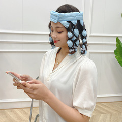 Amazon upgraded eight-claw lazy curling iron squid sponge curling iron sleep headband heatless curling iron