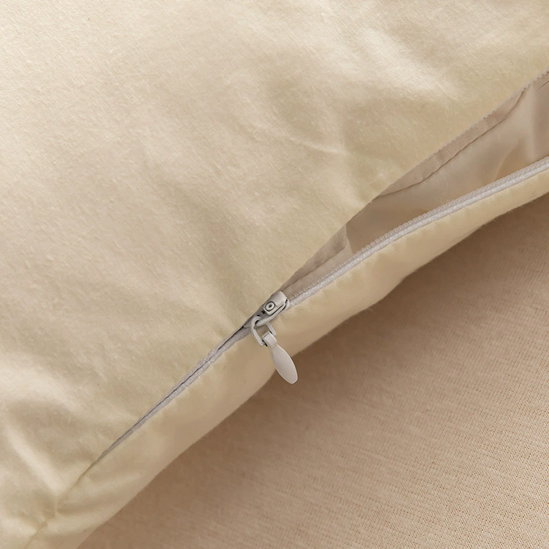 Cotton pillow for sleep, with neck protection