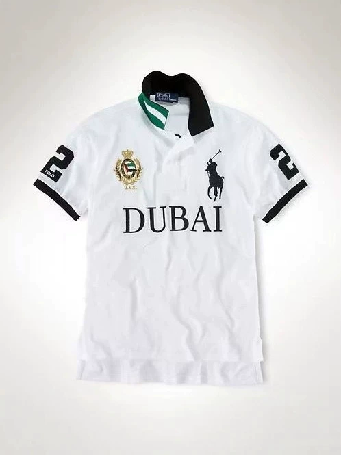 Summer Polo Shirt, Embroidered Short-Sleeve, Plus Sizes S–XXL, Leisure Casual