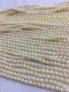 Natural Seawater Akoya Pearl Necklace, Nearly Round, Strong Light, Subtle Flaws, Special 199 Pieces