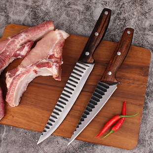 New forging professional slaughter bone knife kitchen household super sharp split meat slice multi-purpose knife slaughter knife