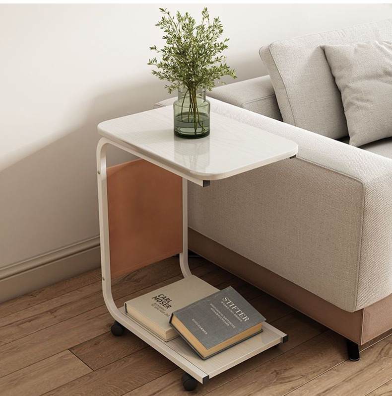 Étagère de rangement pour la maison, table de chevet moderne et simple pour appartement, rangement pour chambre et salon, sur pied_voghion.com