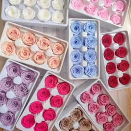 鲜花花艺制品;永生花;干花