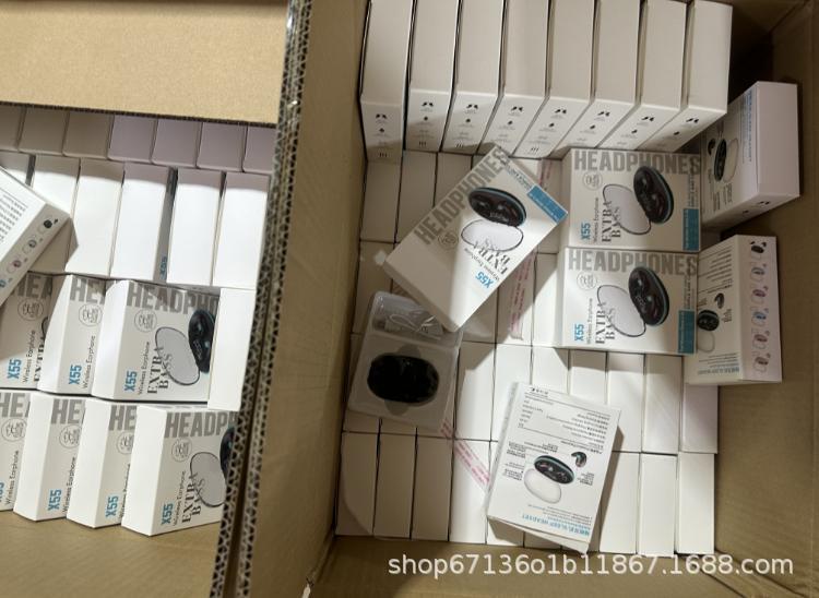工場直販対外貿易起爆金X555睡眠無線bluetoothイヤホン側睡眠はミニ小型騒音低減睡眠を装着できる|undefined
