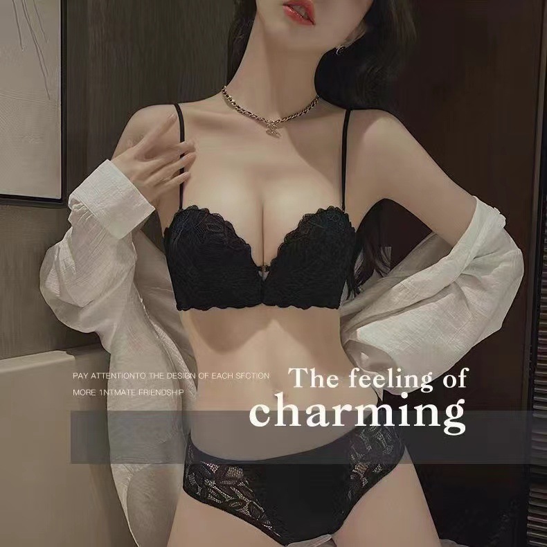 Sexy Front Button Underwear Women's Anti...