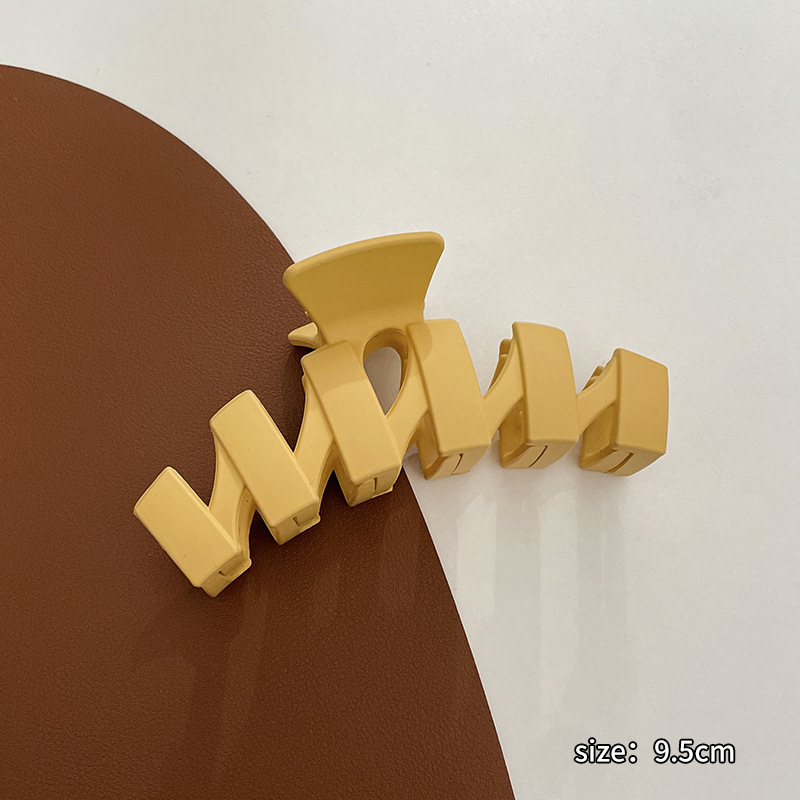 Clip de agarre grande para mujer 2025 nuevo clip de tiburón de alta calidad para la parte posterior de la cabeza horquilla de temperamento de otoño e invierno horquilla para el cabello accesorios para el cabello