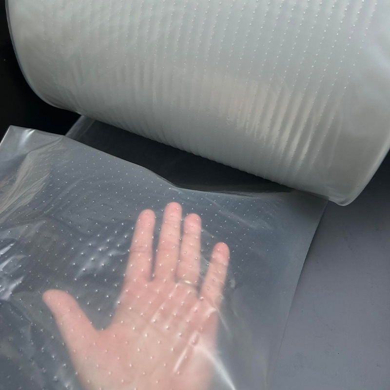 Piso de madera estenopeica transparente película Termocontraíble película piso de madera especial bandeja retráctil película PE película retráctil