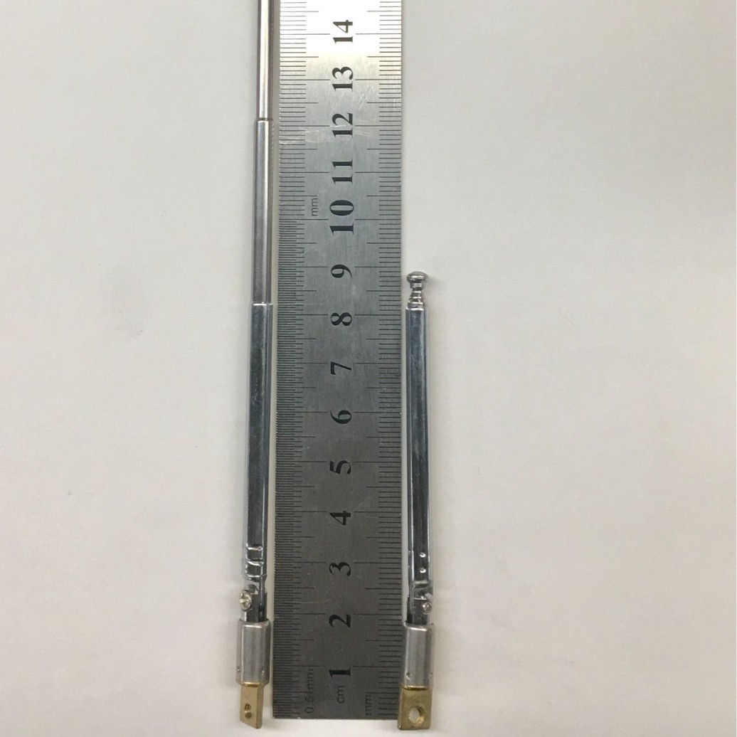 5255-5节万向拉杆天线收拢90MM展226收音机天线伸缩天线旋转天线