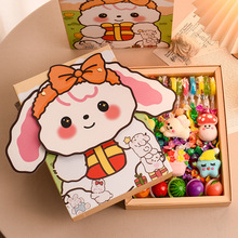 61六一儿童节礼物礼盒装送女友女生儿童实用惊喜礼品熊猫糖果礼盒