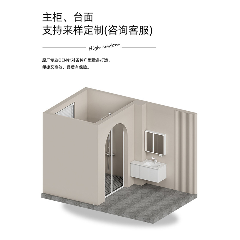 Ángulo cortado panal de abeja gabinete de baño cerámica integral lavabo de forma especial tamaño de inodoro envase lavabo de columna de tubo