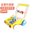 Wooden universal children's trolley for baby for early age, car, wholesale