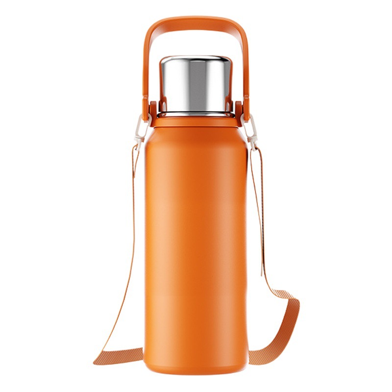 Taza de vacío 2023 taza de agua de gran capacidad de separación de té de acero inoxidable 316 deportes al aire libre hervidor de aislamiento portátil