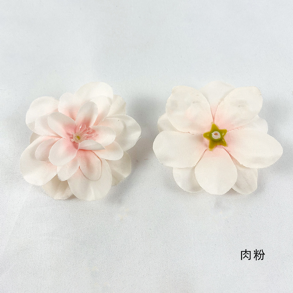 Flores hechas a mano de simulación de golondrina DIY ropa de decoración de cabello ilustración material de flores de pinzas flores falsas de hincia