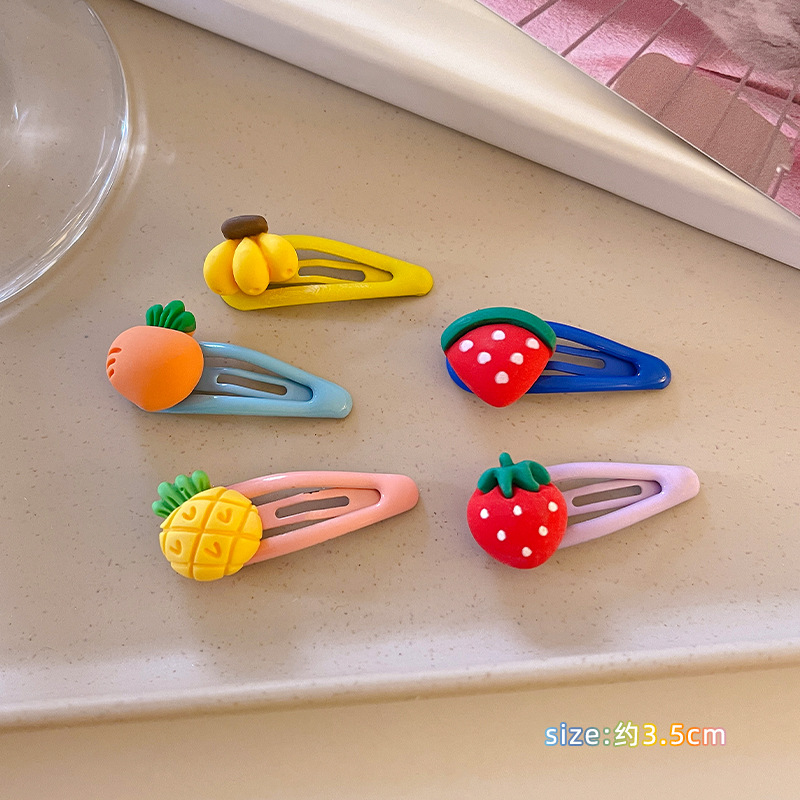 El volumen del cabello del bebé es pequeño, la flor pequeña bb clip horquilla linda mini flequillo femenino clip lateral no daña el cabello horquilla de bebé