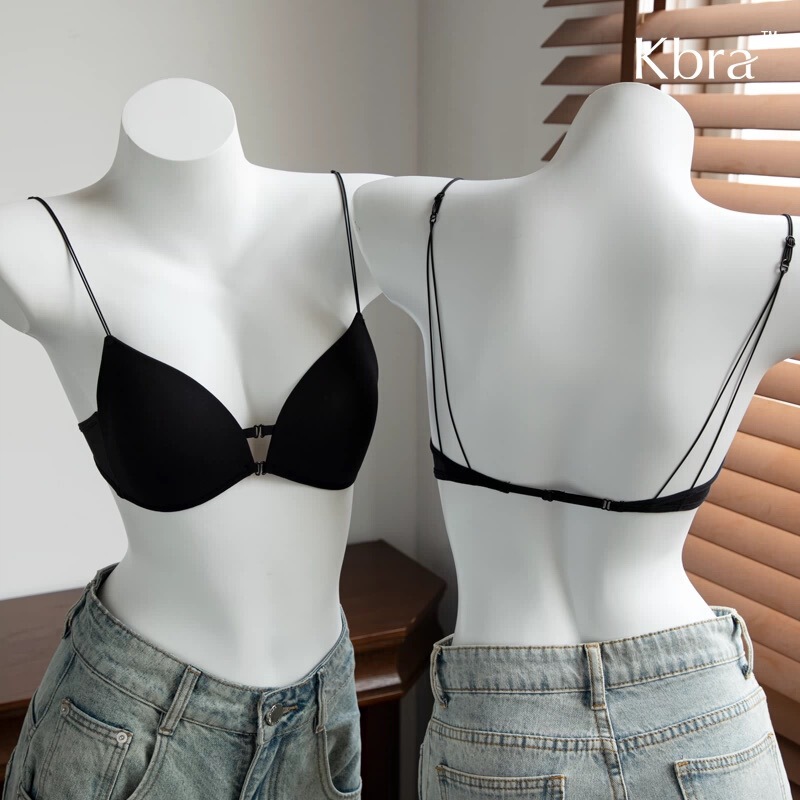 French-Style Lingerie for Women, Thin Straps, Double Front Clasp, Beautiful Back Design, Thin Style, Small Bust, No Empty Cup, Push-Up, Wireless, Sexy Bra French-Style Lingerie for Women, Thin Straps, Double Front Clasp, Beautiful Back Design, Thin Style, Small Bust, No Empty Cup, Push-Up, Wireless, Sexy Bra