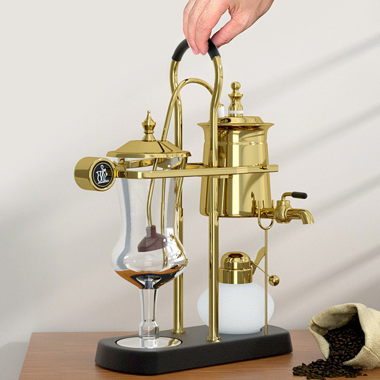 New Household Alcohol Lamp Belgium Coffee Pot Stainless Steel Siphon Manual Brewing Coffee Pot Appliances Wholesale New Household Alcohol Lamp Belgium Coffee Pot Stainless Steel Siphon Manual Brewing Coffee Pot Appliances Wholesale