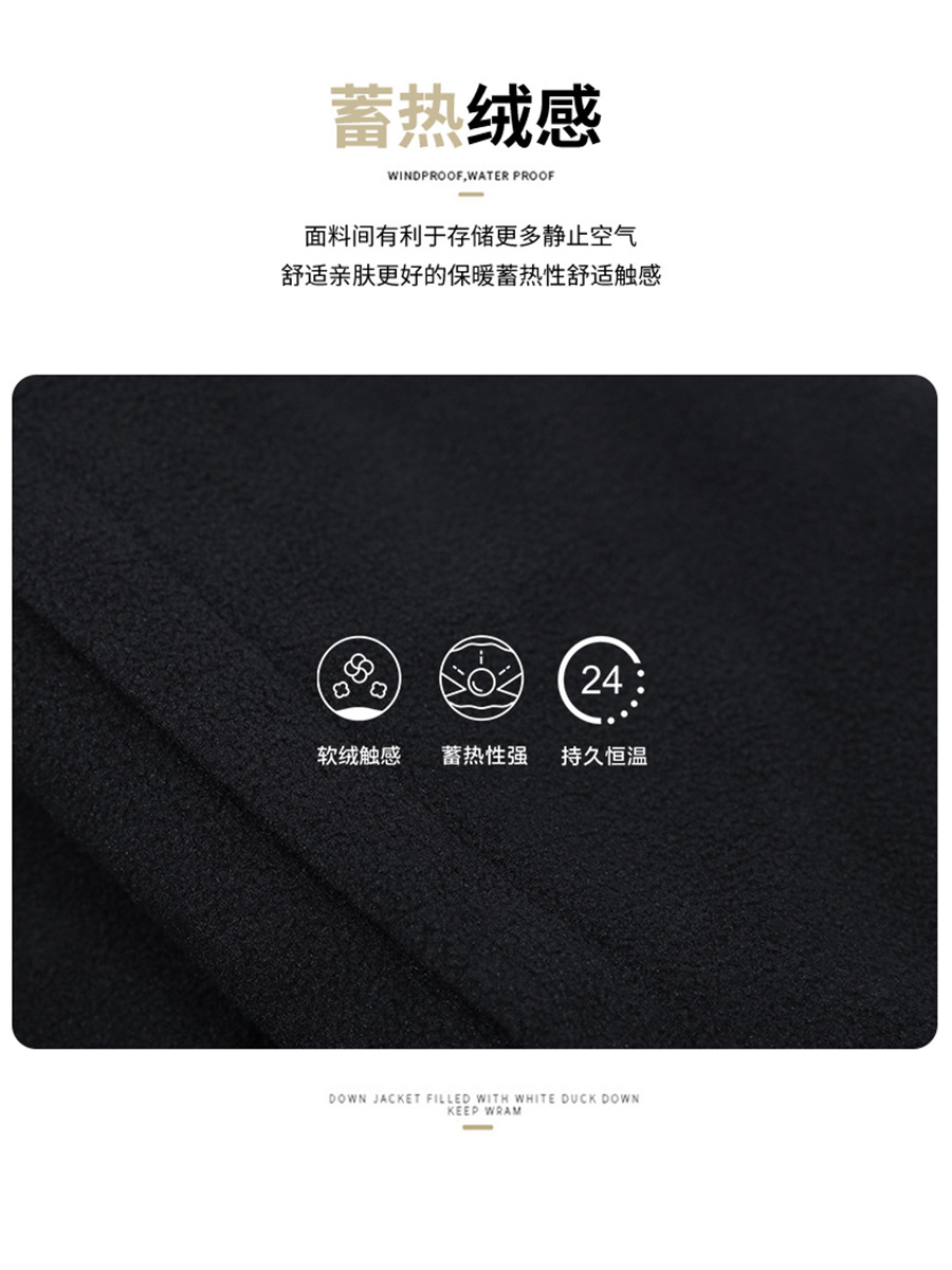 Primavera y otoño, uso de doble cara más chaleco de comercio exterior de terciopelo, chaleco de herramientas multibolsillo antisalpicaduras para exteriores para hombres, personalización avanzada