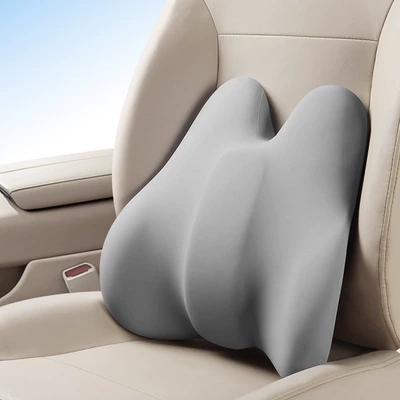 Adjustable Car Lumbar Support Waist support - grey