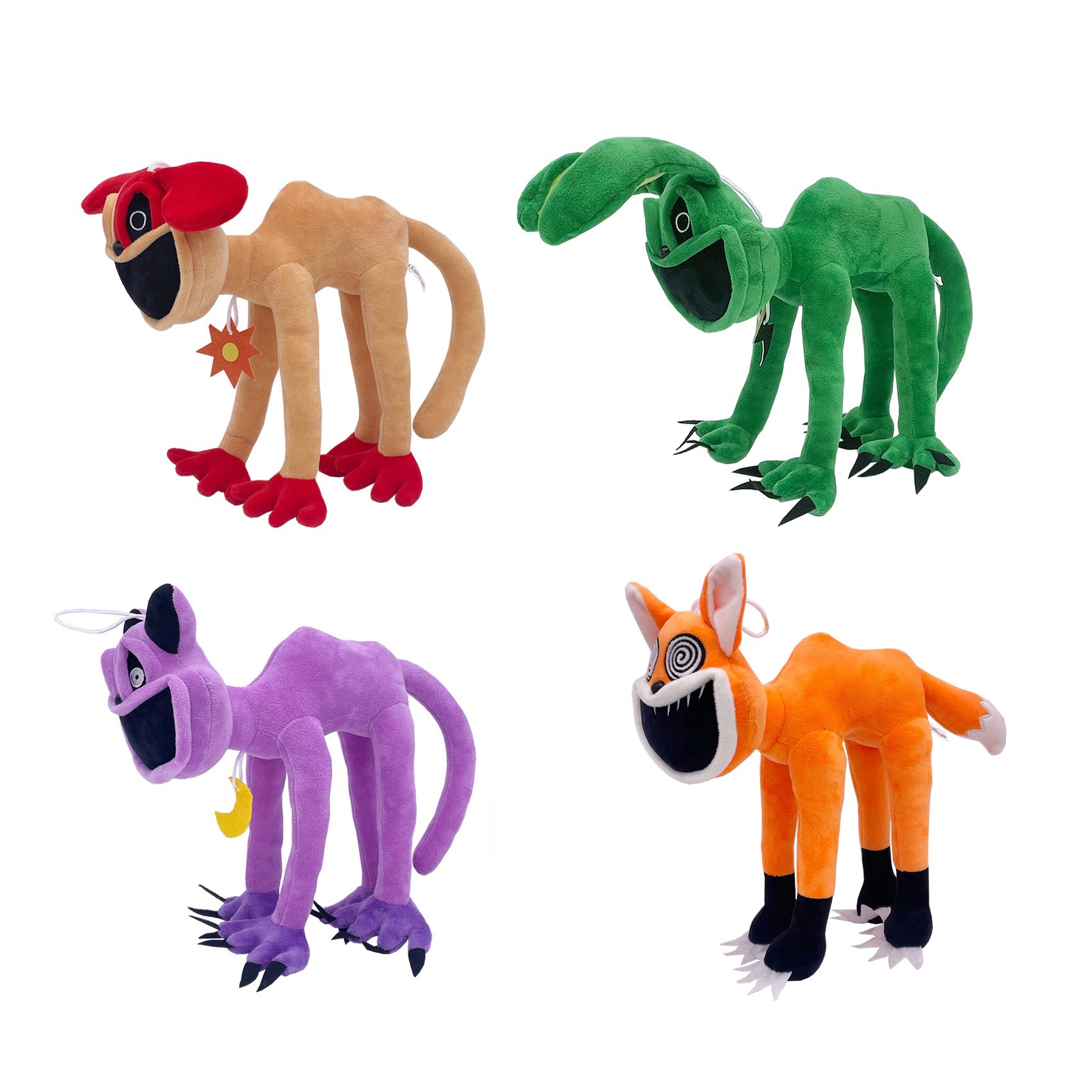 Muñeco de Peluche Smiling Critters de Peluche Corto Suave para Máquina de Peluches