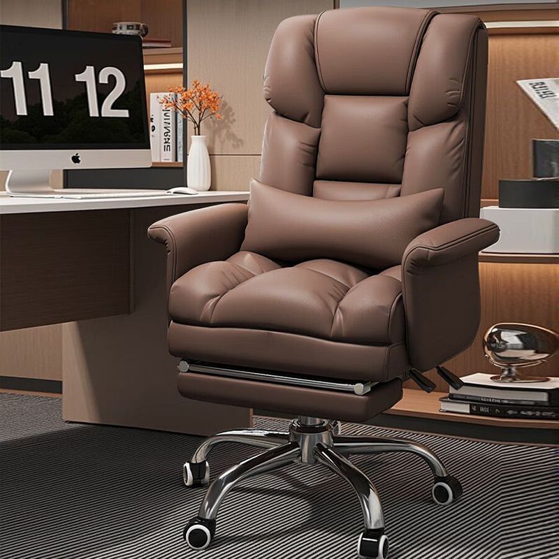 Computer Chair, Home Comfortable Sedentary Office Chair, Reclining Sofa Seat, Boss Chair, Dormitory E-Sports Chair, Swivel and Reclining