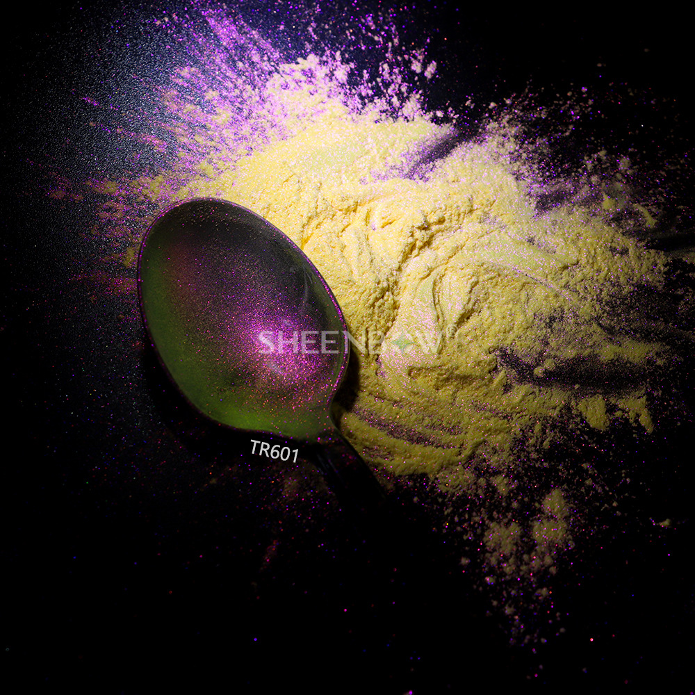 光学变色龙偏光高纯彩色闪粉彩虹霓虹无基材鑫铂眼影炫彩珠光粉