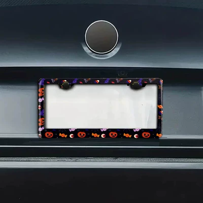 frame aluminum alloy stainless steel license — License plate holder/license plate holder