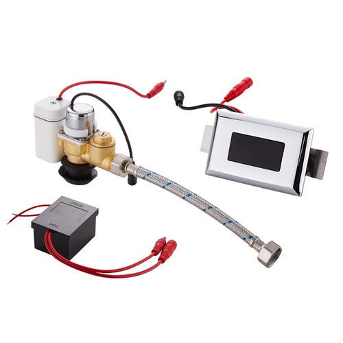 Intelligent integrated pee sensor infrared fully automatic toilet urinal flusher solenoid valve accessories