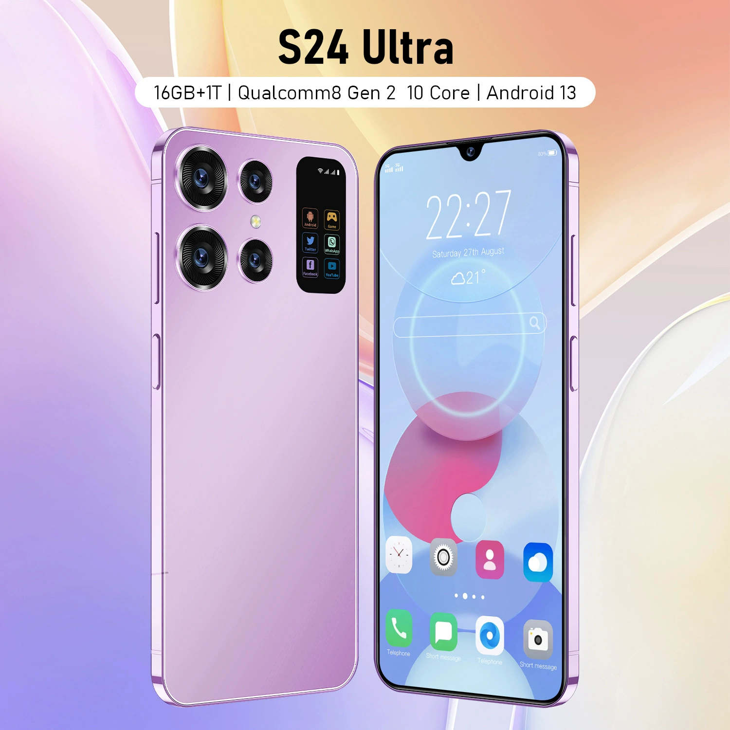 (Кросс-граничная торговля), S24, смартфон, мобильный телефон, S24 Ultra, Android
