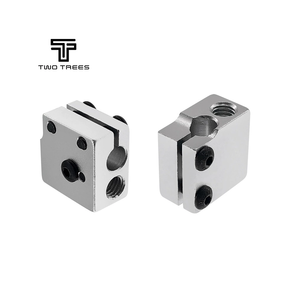 Аксессуары для 3D-принтеров E3D кратерный нагревательный блок e3d быстрое сопло комплект экструзионной головки с нагревательным алюминиевым блоком