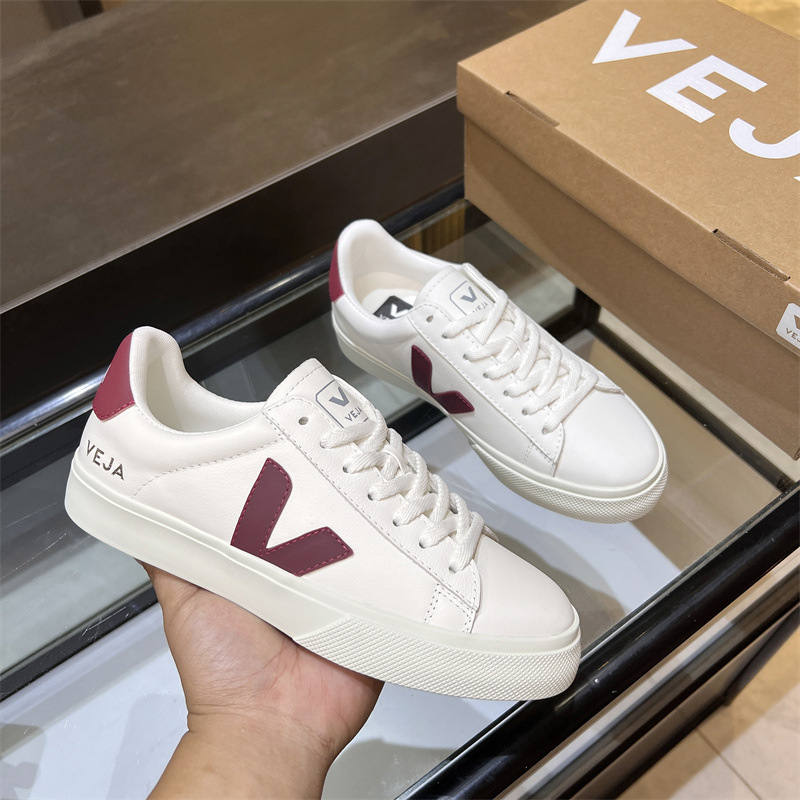 Serie V CAMPO zapatos blancos zapatos de skate para hombres y mujeres zapatos casuales de pareja franceses zapatos deportivos de otoño y verano