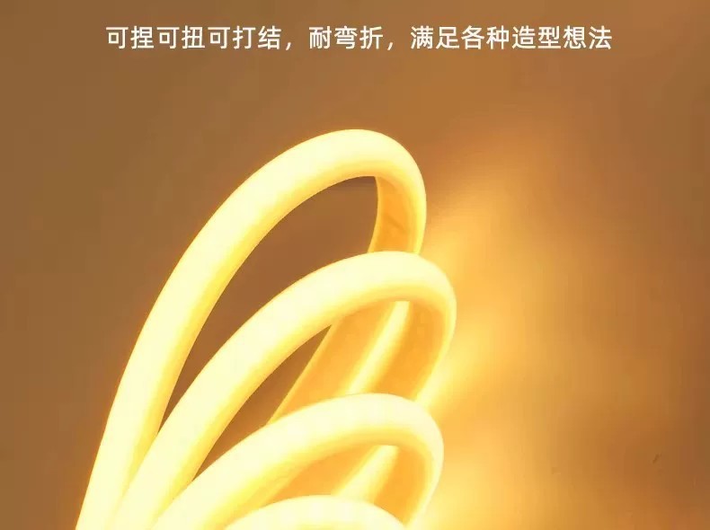 COB LED şerit 110V yurtdışı özel tavan asma fiş yapışkanlı yatak kenarı baş döşeme sınır ötesi LED yumuşak şerit açık hava su geçirmez