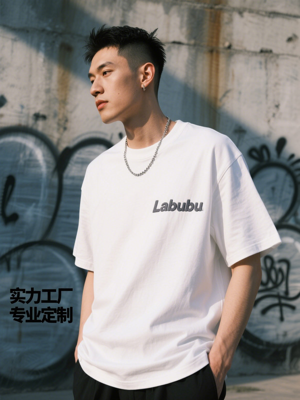 HY メンズカスタムトレンディな漫画プリント Tシャツ 2025 新しい純粋な綿半袖メンズウォータースラリープリント写真でカスタマイズ|undefined