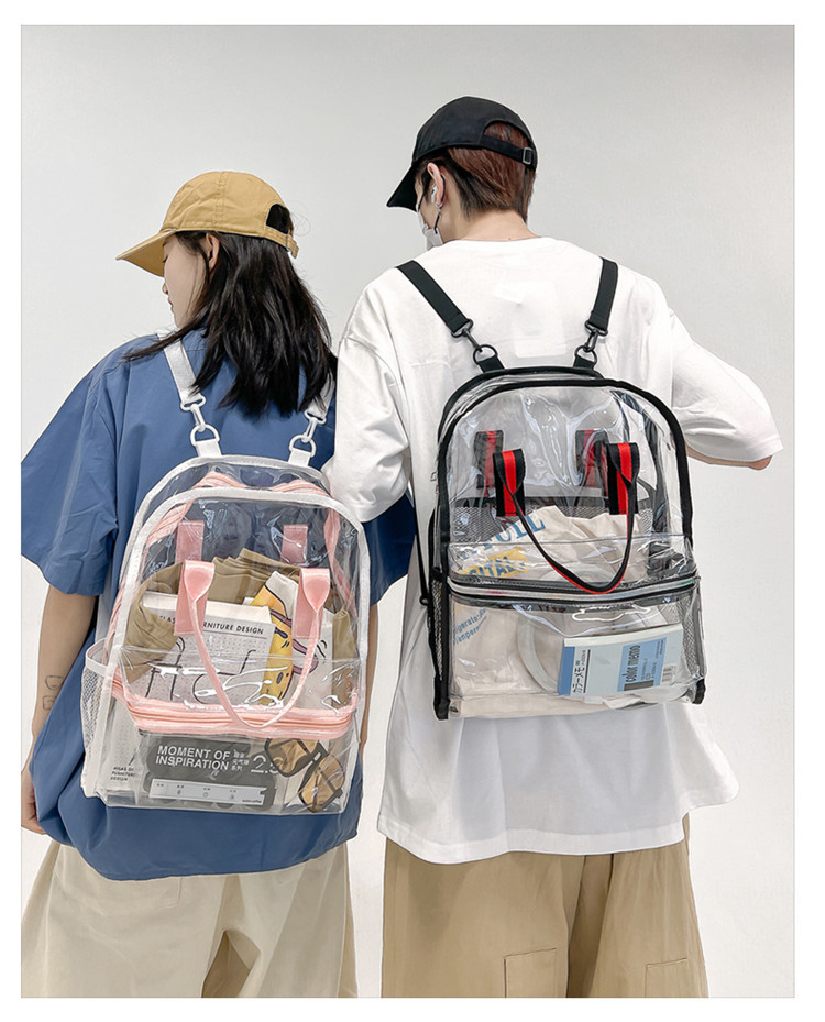 Wasserdicht Einfarbig Lässig Rucksack Für Damen display picture 2