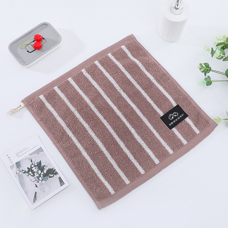 Toalha de rosto em algodão quadrada macia absorvente bebé_voghion.com