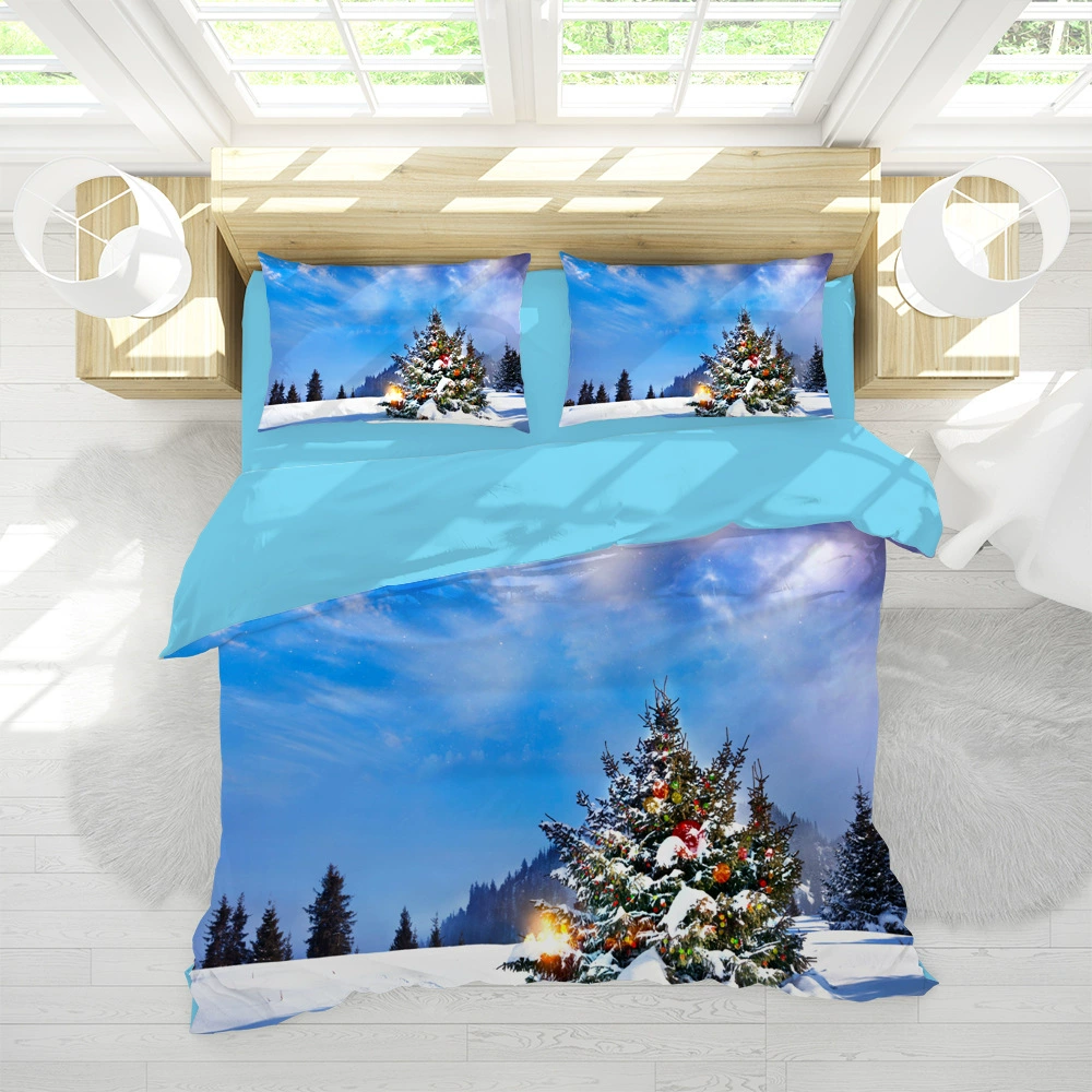 (Cross-border trading), duvet cover for elderly, set, bedding, 3 piece set, custom-made