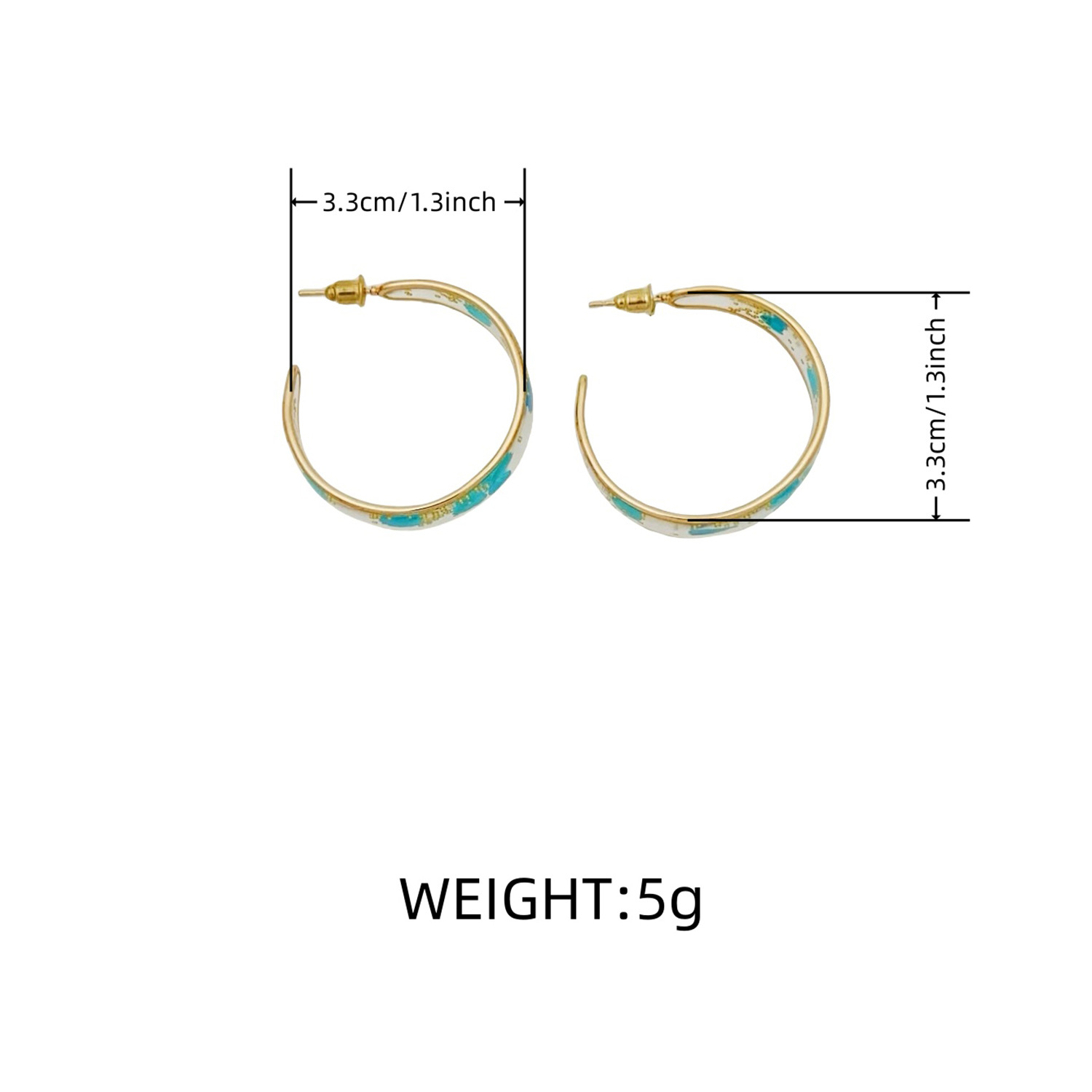 Oversized Sculptural Clear Acrylic Clip-on Earrings Modern Design_voghion.com