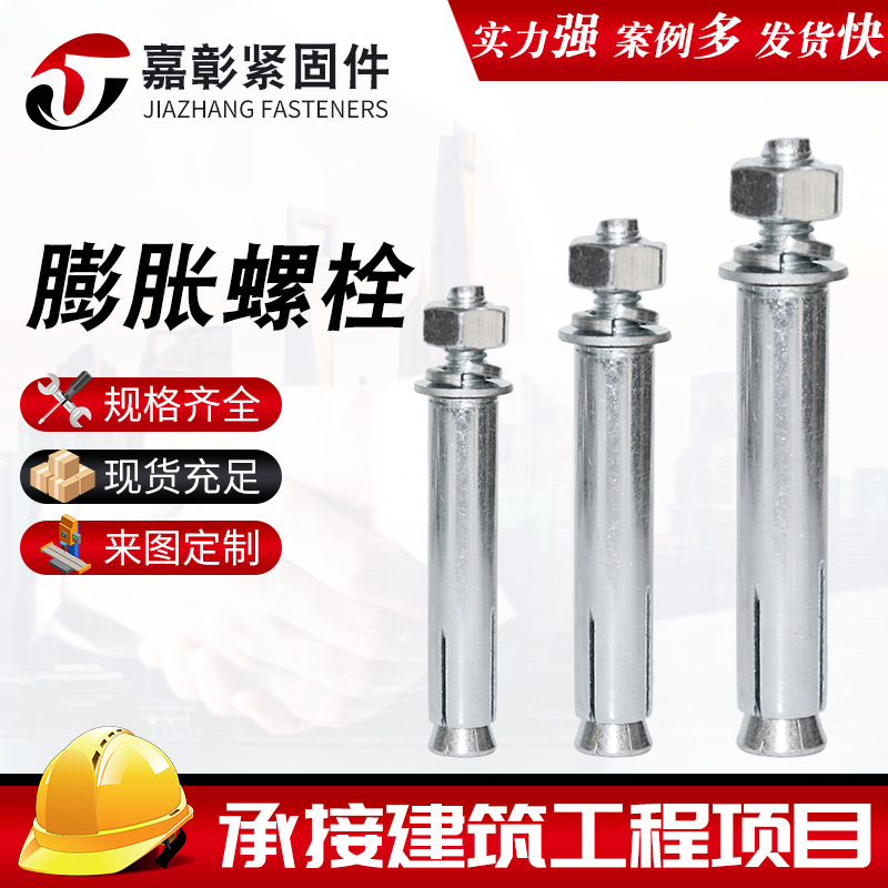 膨胀螺丝 大头膨胀螺栓 小头膨胀螺栓大量现货 膨胀螺栓