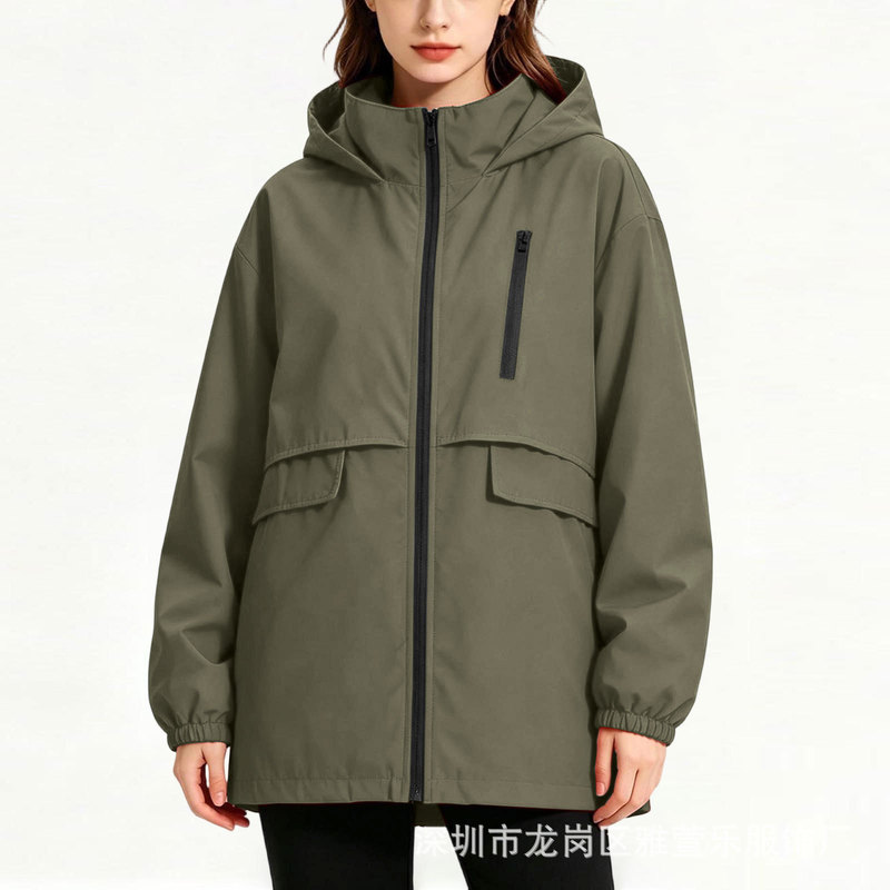 In-stock cross-border Amazon lightweight single-layer windbreaker jacket, windproof and waterproof, hooded casual outdoor jacket In-stock cross-border Amazon lightweight single-layer windbreaker jacket, windproof and waterproof, hooded casual outdoor jacket