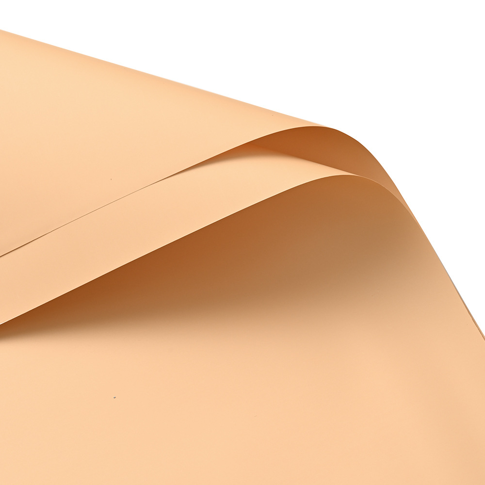 Jiemi materiales de flores florería floristería papel de embalaje de flores impermeable papel euroasiático de dos colores color sólido papel Ouya papel de embalaje de ramo