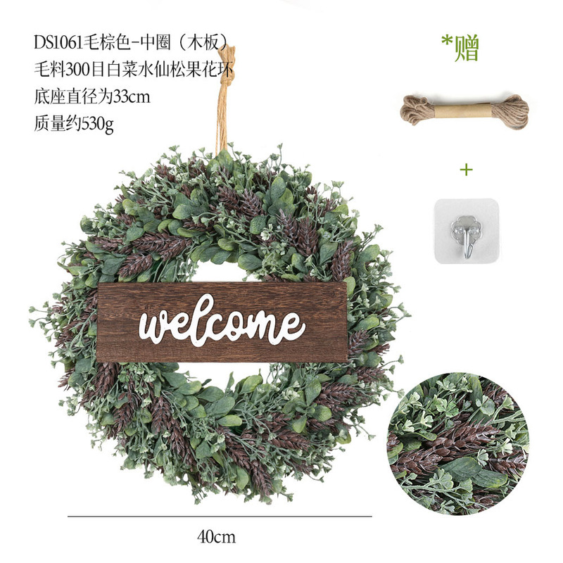 Cross-Border Soft Rubber Daffodil Medium-Sized Wreath Flower Ring Window Display Artificial Flowers Christmas Decorations Hanging Ornaments Arrangement Props Cross-Border Soft Rubber Daffodil Medium-Sized Wreath Flower Ring Window Display Artificial Flowers Christmas Decorations Hanging Ornaments Arrangement Props