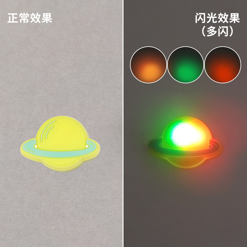 2025年越境EC下駄靴花LED発光フラッシュ楽しいDIY靴バックル靴アクセサリー装飾バックル|undefined