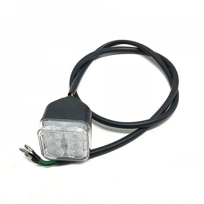 Kweis K18 Huswana Constant Ship Two-stroke NC Off-road Vehicle Modified Rear Wheel Rear Mudguard Tail License Plate Lamp (Motorcycle Fender) - tail-light