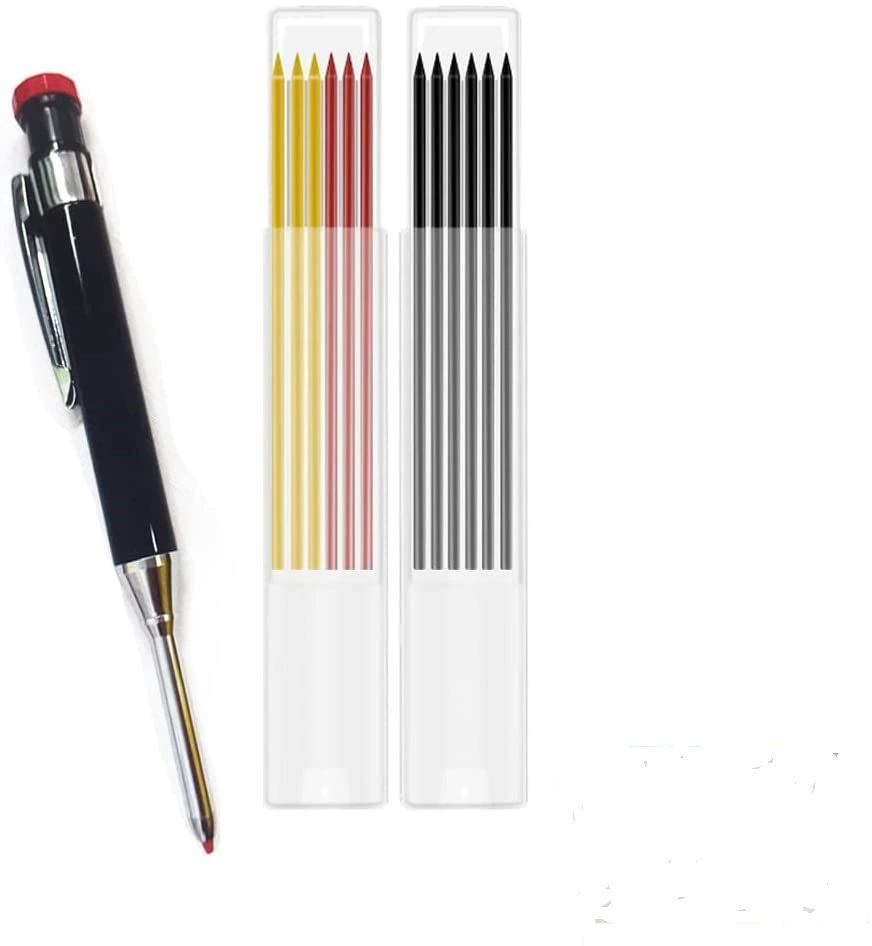 Carpentry, pencil, marker, small brush, new collection