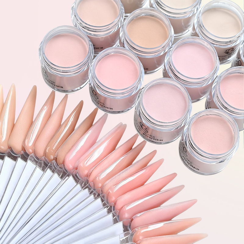 12 Colors Nude Nail Art Acrylic Powder Skin Tone Crystal Powder for Nail Extension, Carving and Shaping 12 Colors Nude Nail Art Acrylic Powder Skin Tone Crystal Powder for Nail Extension, Carving and Shaping