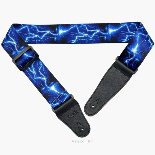 Printed Guitar Straps Factory PP Guitar Straps Folk Electric Guitar Straps Musical Instrument Accessories Straps Wholesale