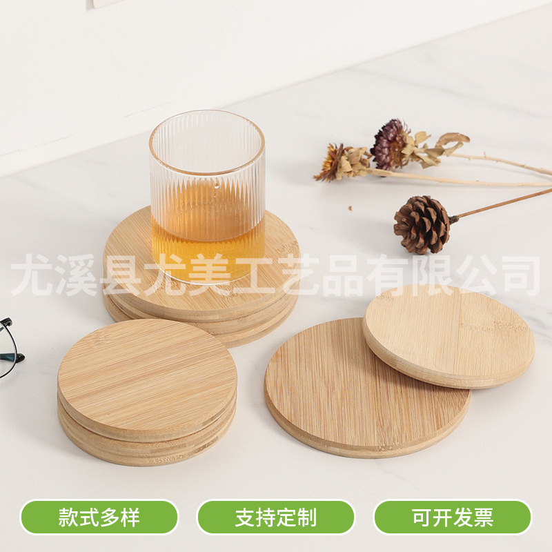 Almohadilla de bambú Almohadilla de aislamiento Espesar Alfombrilla de mesa china para el hogar Tazón Plato de verduras Posavasos de bambú Almohadilla de cazuela resistente a altas temperaturas y anti-escaldado